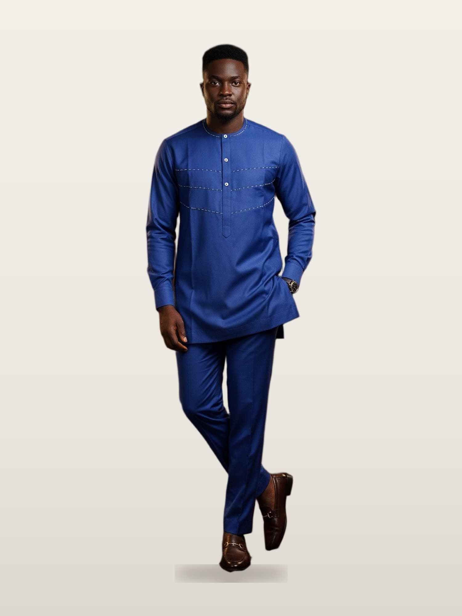 Royal Blue Kaftan