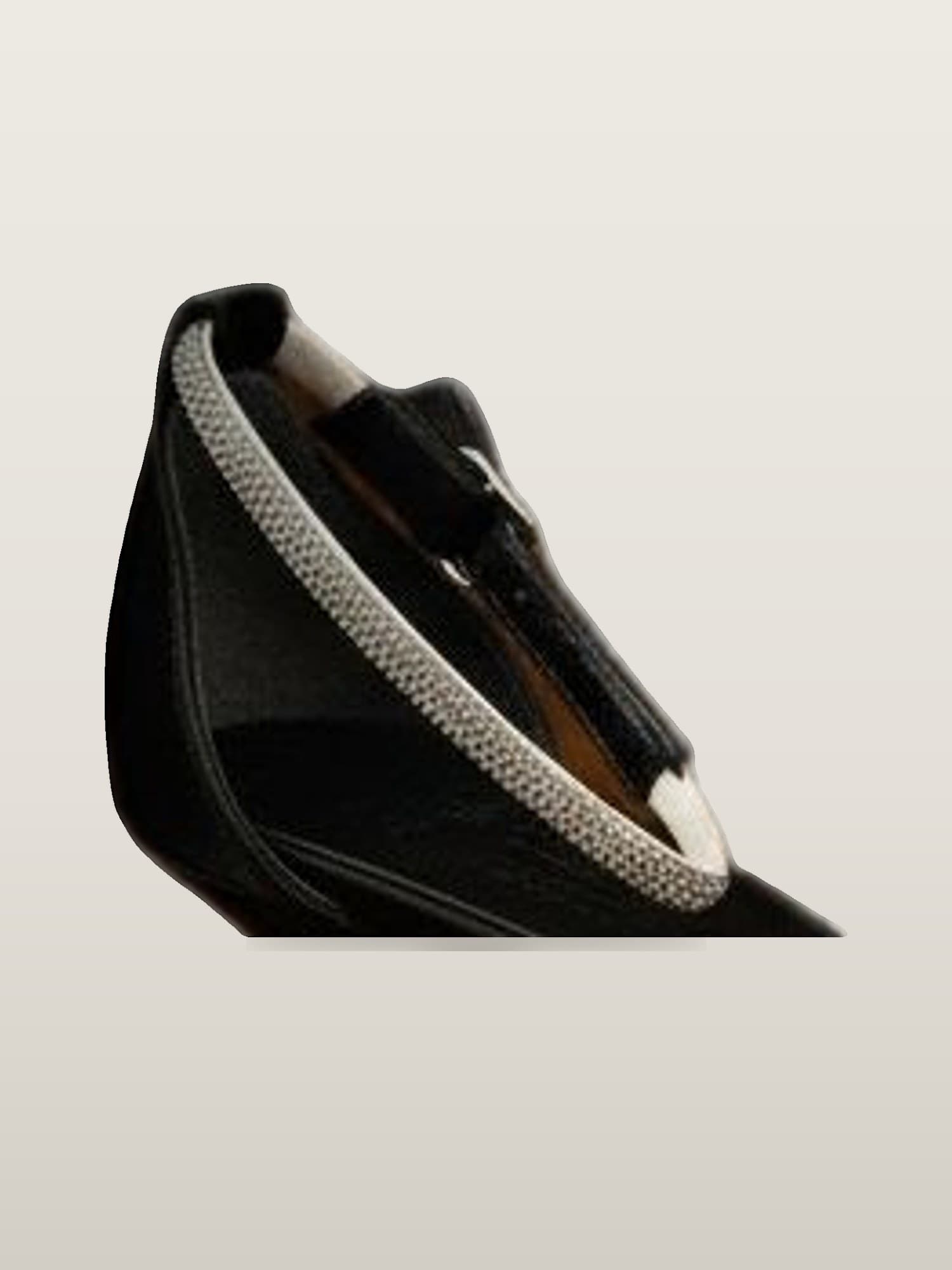 Black Patent Wedge