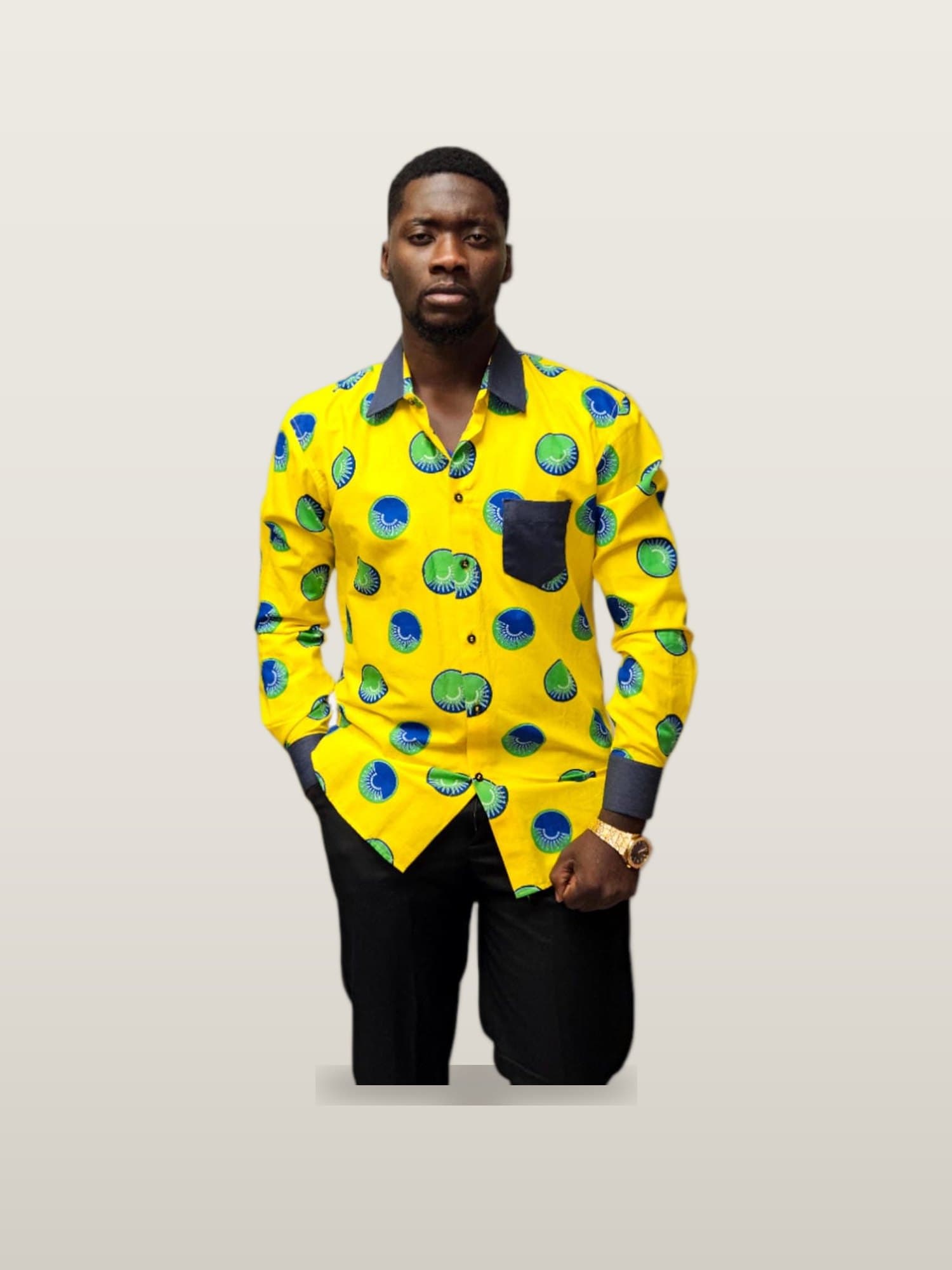Men's Ankara Print Shirt