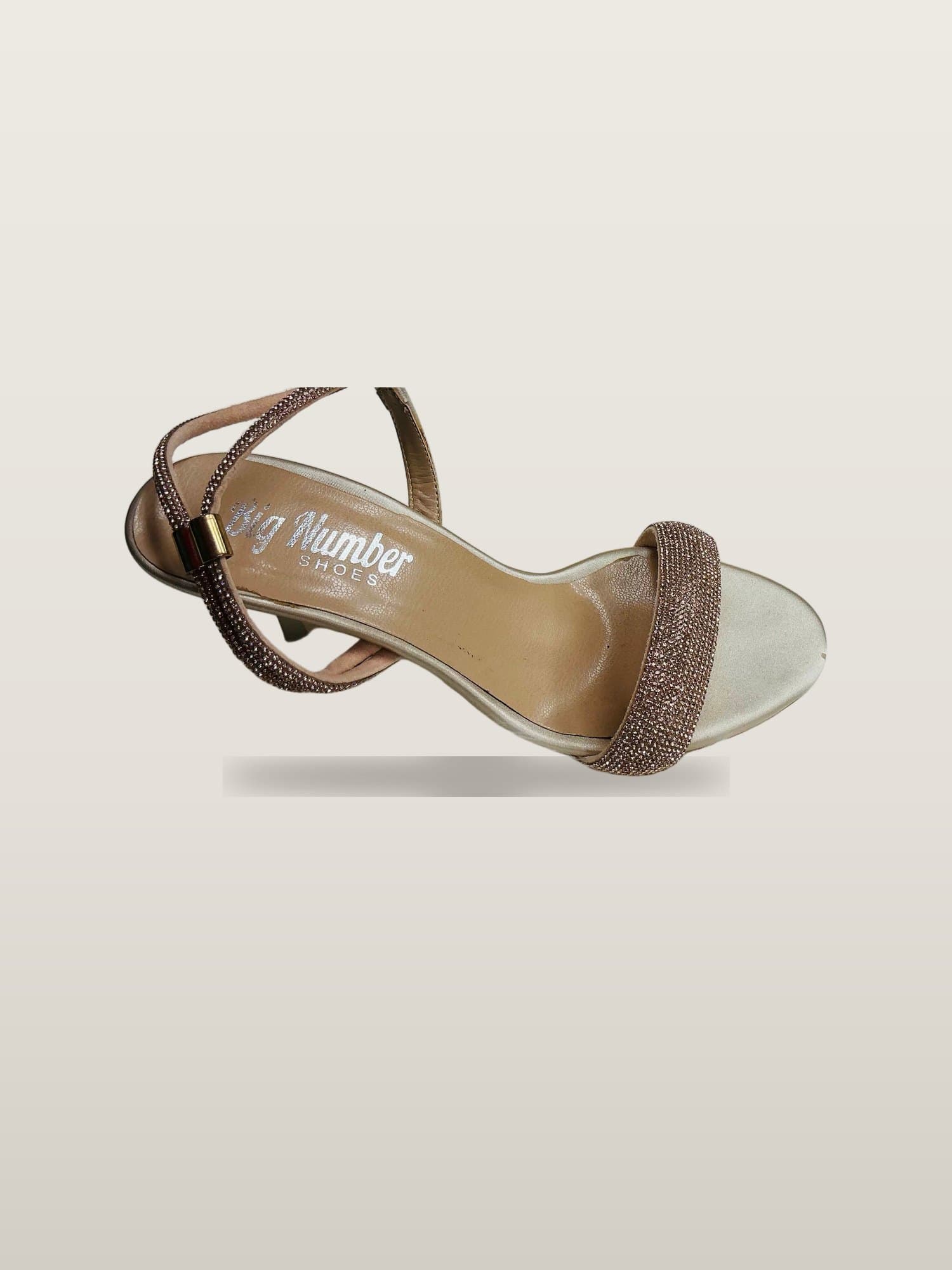 Champagne Luxe Strap Heel